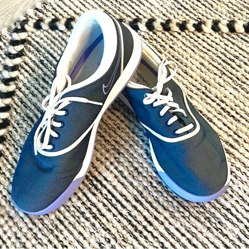 🔥Nike Lunarlon, Perfect Soft Golf Shoes Excellent Condition,US 8.5 - Picture 9 of 10